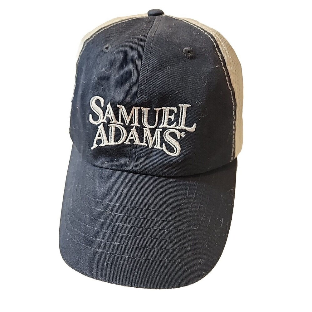 Samuel Adams Beer Mens Trucker‎ Baseball Hat Cap Strapback Adjustable Embroidery